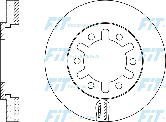 FiT : ROTOR DISC : FR0529V